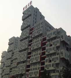 [鄭州真石漆]富士康冠達(dá)花園個(gè)性設(shè)計(jì)，只用超前單彩真石漆