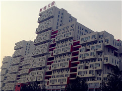 [鄭州真石漆]富士康冠達花園個性設計，只用超前單彩真石漆